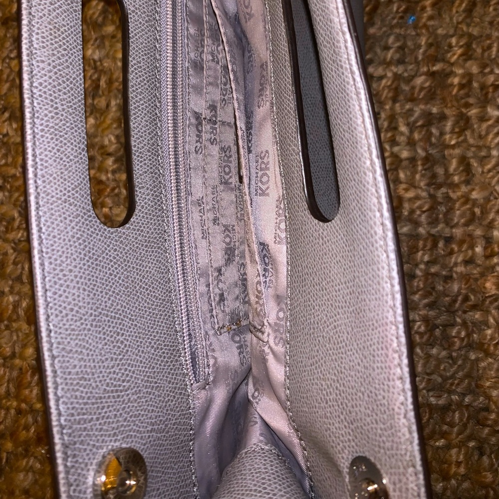 Gray Michael Kors small purse